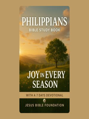 cover image of Philippians Bible Study Book